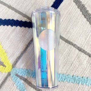 New Starbucks Iridescent Unicorn Rainbow Tumbler